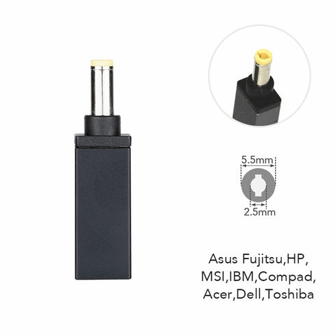 USB-C 轉 DC 適配器尖端 A 5.5x2.5mm